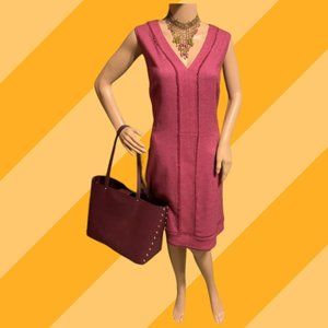BANANA REPUBLIC Luxury Italian Flannel Dress featuring fabric by Nova Fides
